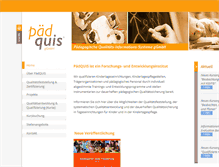 Tablet Screenshot of paedquis.de